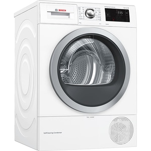 Uscator De Rufe Bosch Wtr85t00by Condensare Si Pompa De Caldura 9kg 15 Programe Clasa A Alb