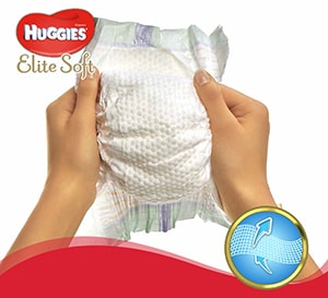 Huggies Elite Soft Baby Diaper 5 Sizes 12-22 Kg 42 Pieces - Veli store