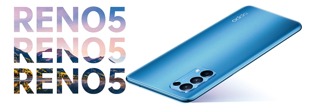 Telefon OPPO Reno5 5G, 128GB, 8GB RAM, Dual SIM, Starry Black