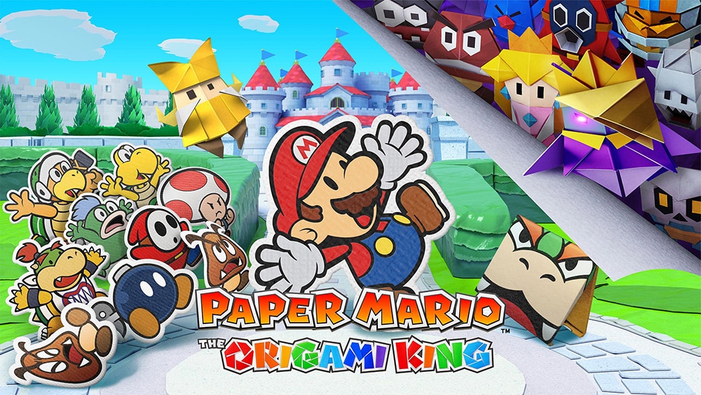 Rational placard create Paper Mario: The Origami King - Nintendo Switch