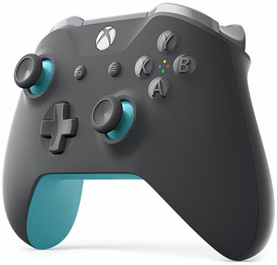 developing Decorative handy Controller Wireless MICROSOFT Xbox One, Grey-Blue