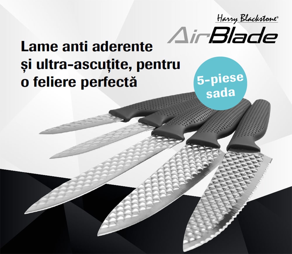 Harry Blackstone AirBlade anti-stick knife set 1+1