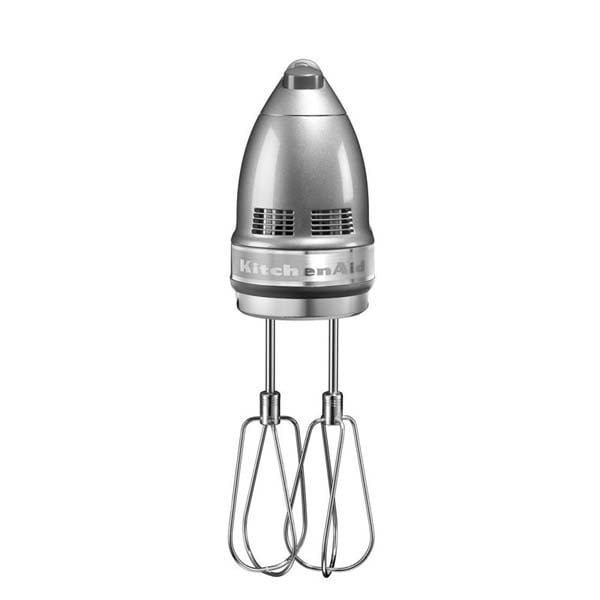 Mixer de mana KITCHENAID 5KHM9212ECU, 85W, 9 trepte viteza, argintiu