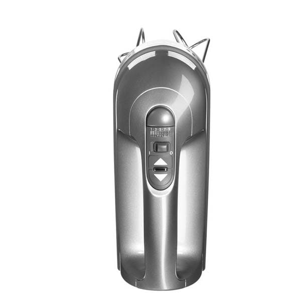 Mixer de mana KITCHENAID 5KHM9212ECU, 85W, 9 trepte viteza, argintiu