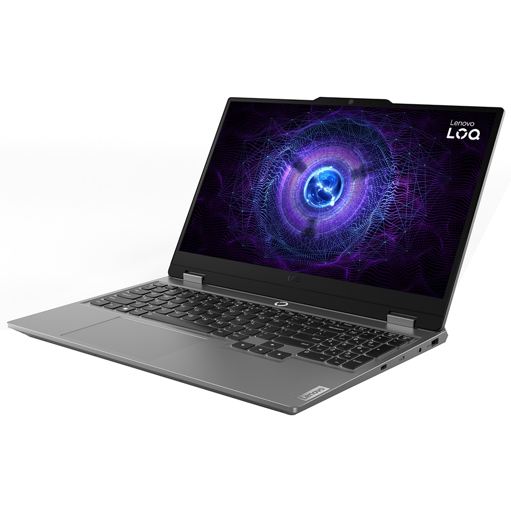 Laptop gaming LENOVO LOQ 15IRX9, Intel Core i7-13650HX pana la 4.9Ghz, 15.6" Full HD, 24GB, SSD 1TB, NVIDIA GeForce RTX 3050 6GB, Free DOS, gri
