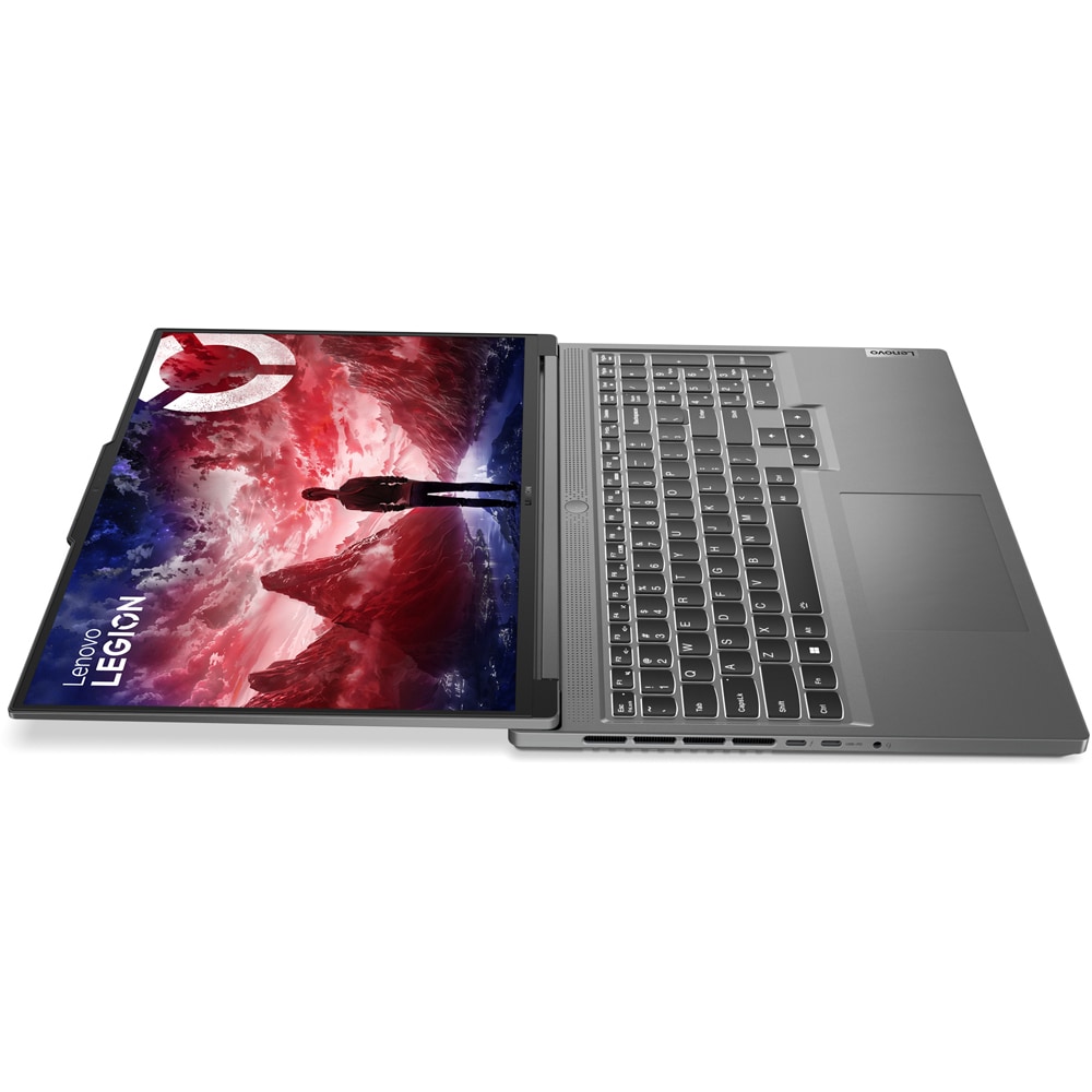 Laptop Gaming LENOVO Legion Slim 5 16AHP9, AMD Ryzen 7 8845HS pana la 5.1GHz, 16" WQXGA, 32GB, SSD 1TB, NVIDIA GeForce RTX 4070 8GB, Free Dos, Luna Grey