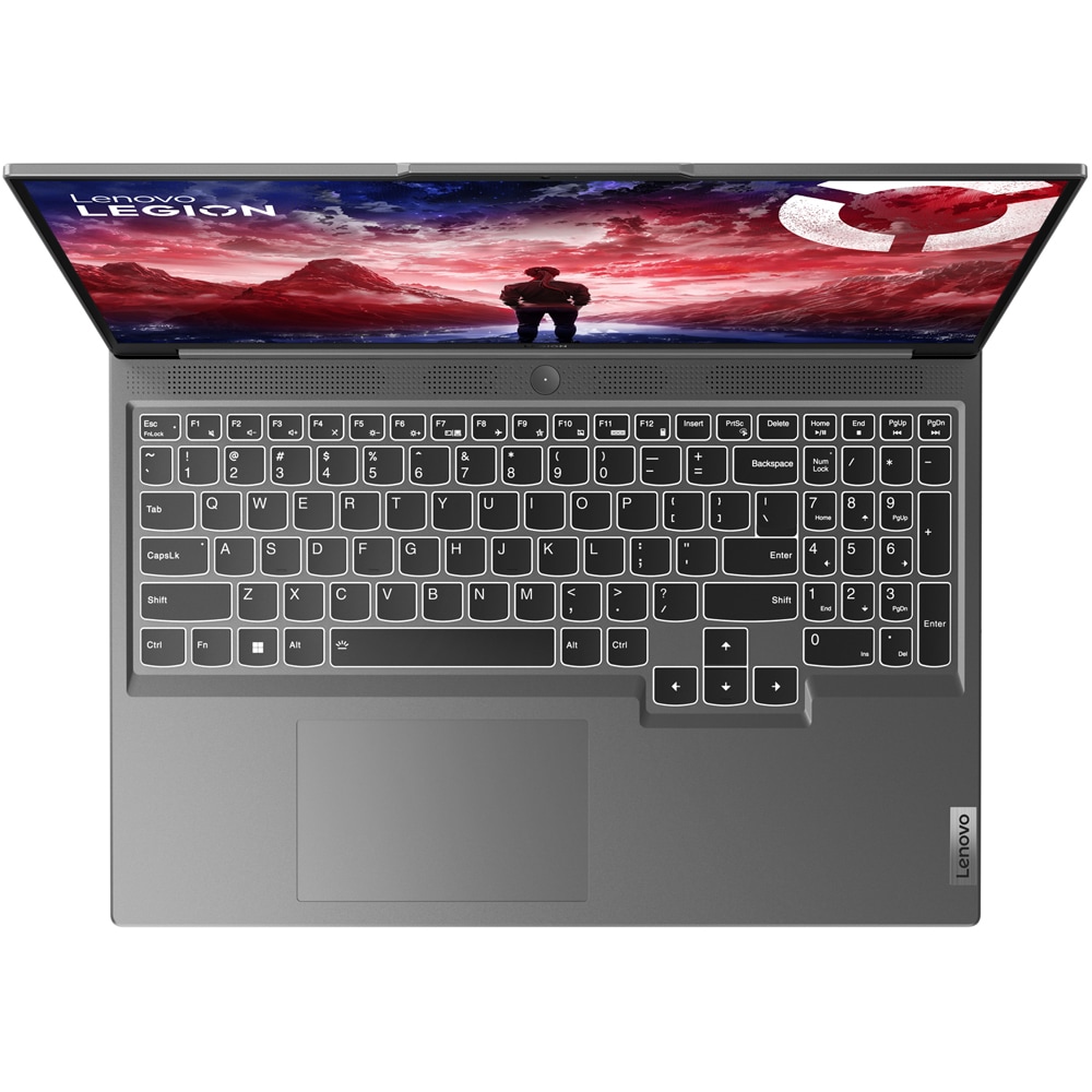 Laptop Gaming LENOVO Legion Slim 5 16AHP9, AMD Ryzen 7 8845HS pana la 5.1GHz, 16" WQXGA, 32GB, SSD 1TB, NVIDIA GeForce RTX 4070 8GB, Free Dos, Luna Grey