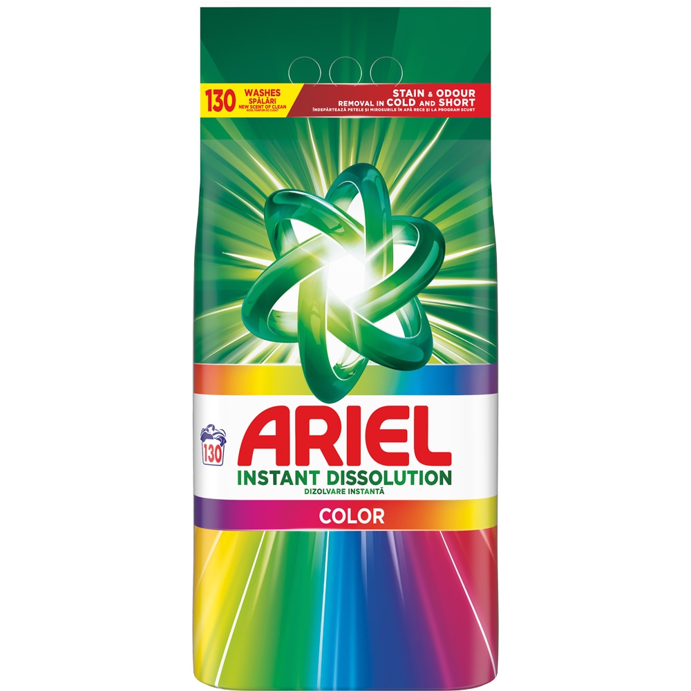 Detergent automat ARIEL Color, 8.45 kg, 130 spalari