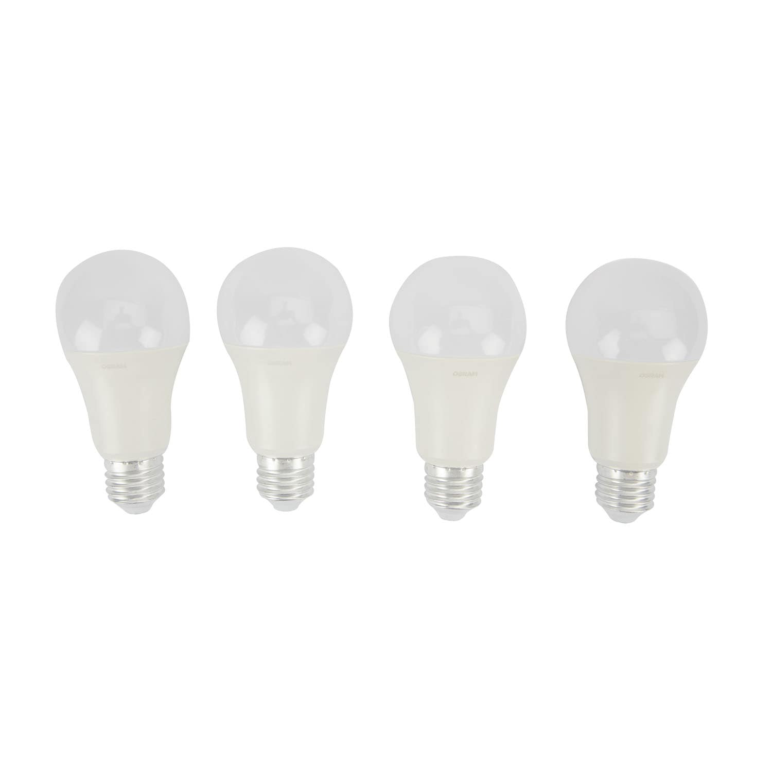 Set 4 becuri LED, E27, 75W, 2700K  Osram