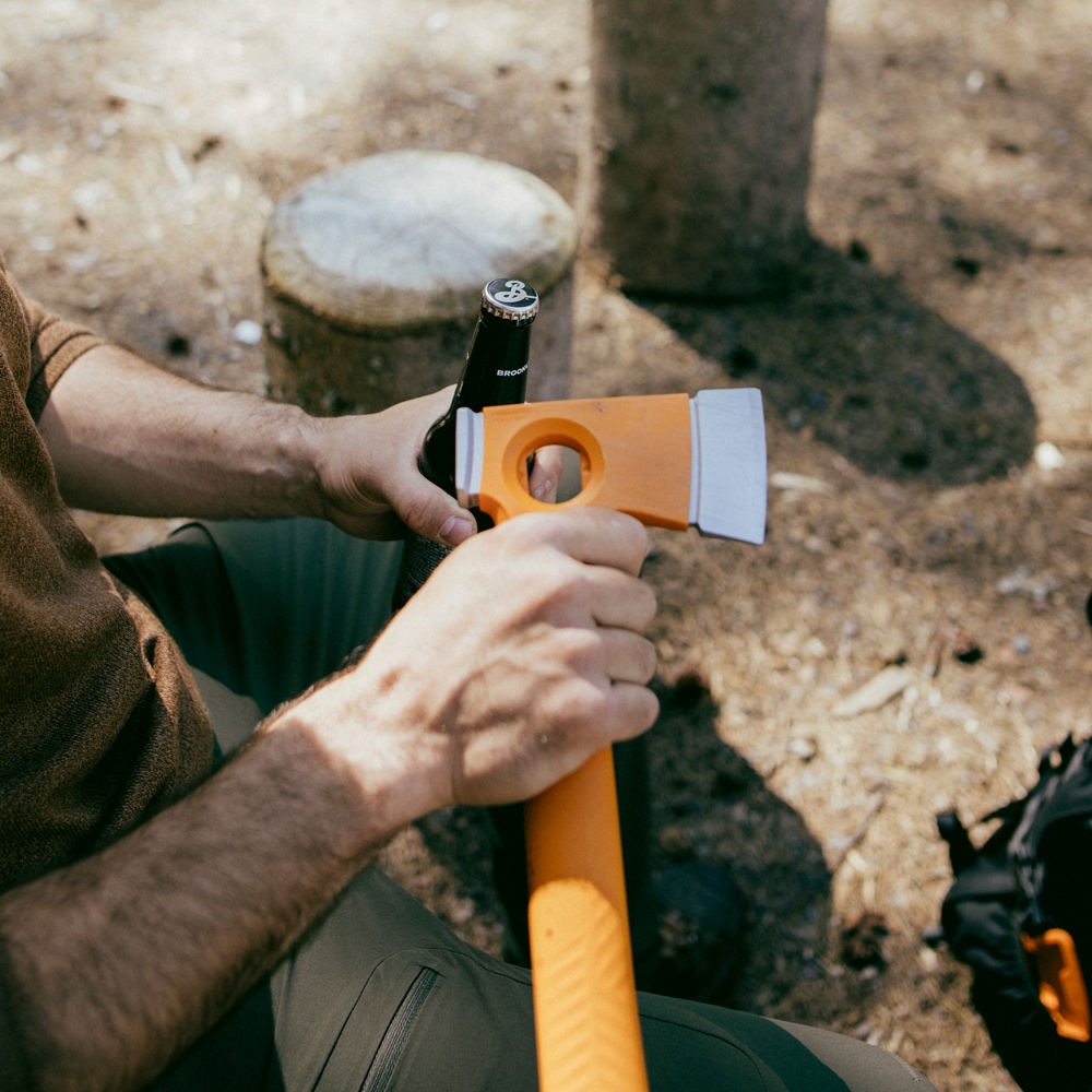 Topor camping FISKARS X13, 33cm, 480g
