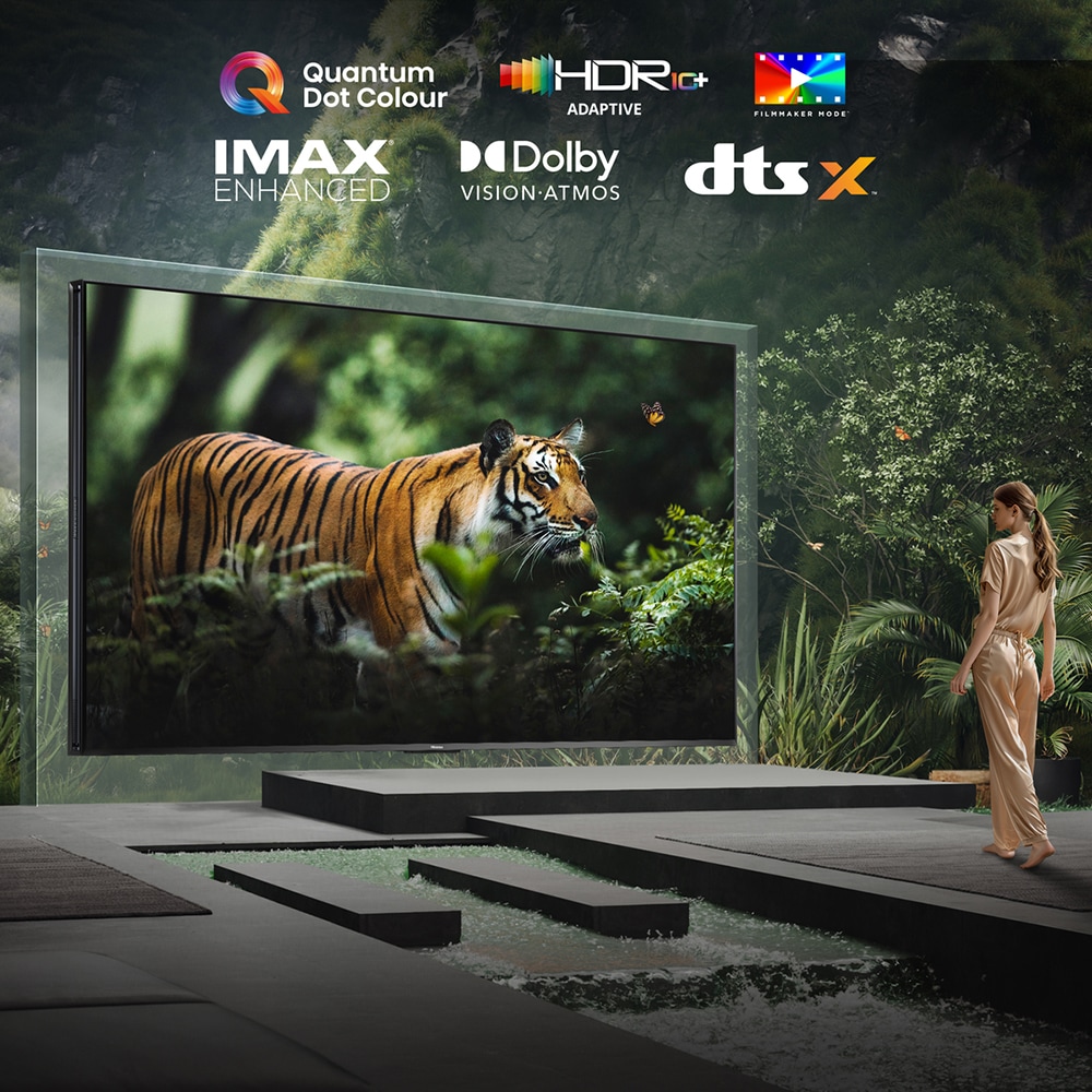 Televizor MiniLED X Smart HISENSE 110UXNQ, Ultra HD 4K, HDR, 279cm