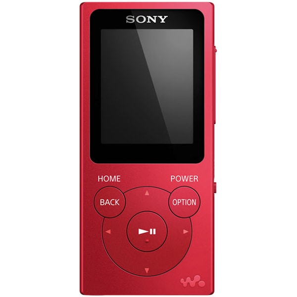to play Occur Alphabet MP3 Player SONY NWE394LR, 8GB, rosu