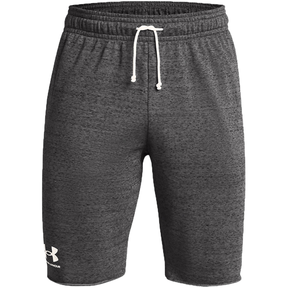 Pantaloni scurti barbati UNDER ARMOUR UA Rival Terry Short, marimea L, gri