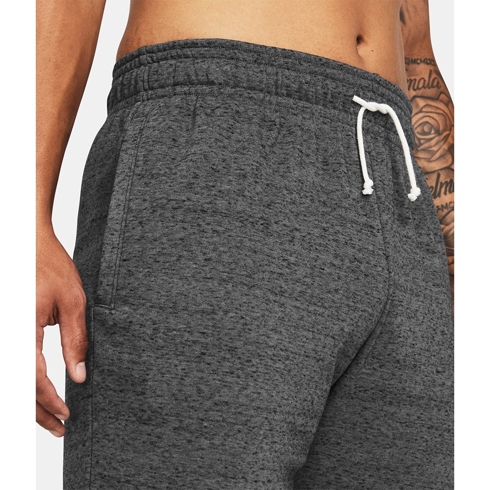 Pantaloni scurti barbati UNDER ARMOUR UA Rival Terry Short, marimea L, gri