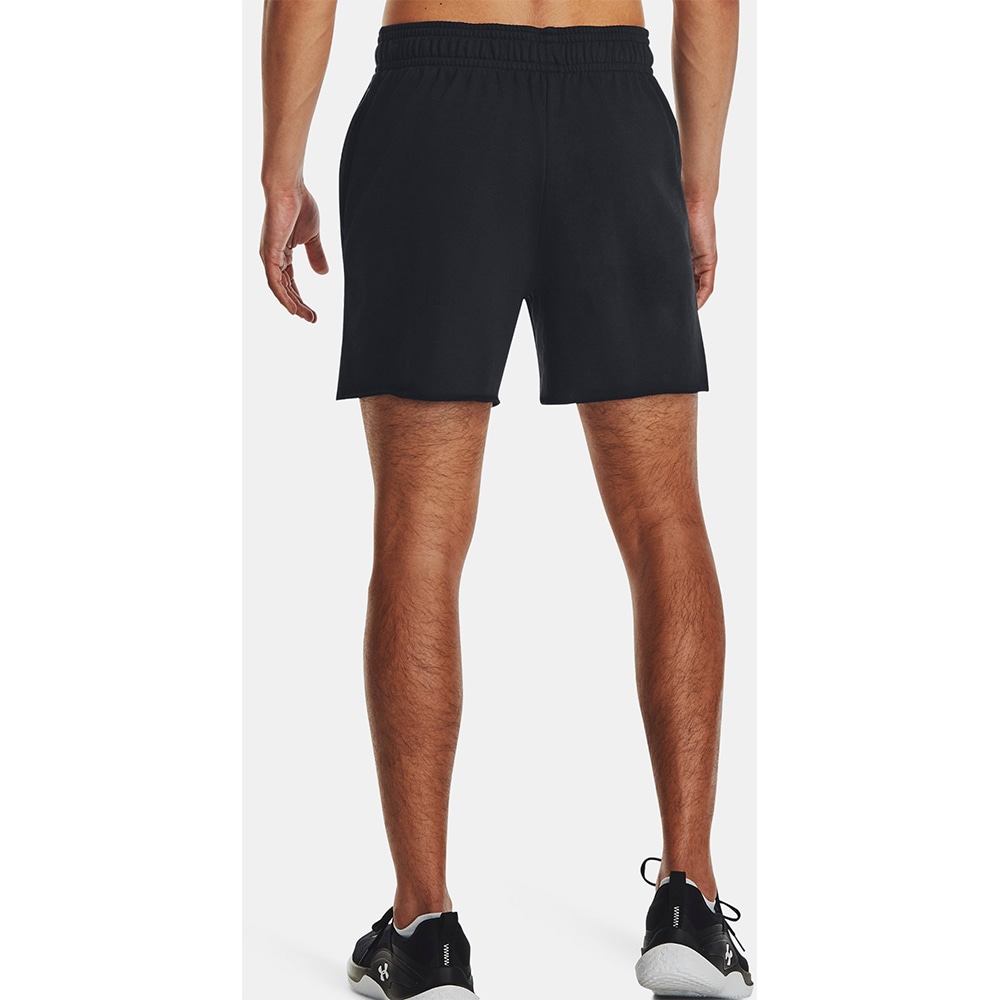Pantaloni scurti barbati UNDER ARMOUR UA Rival Terry 6In Short, marimea L, negru