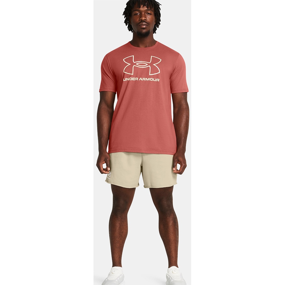 Pantaloni scurti barbati UNDER ARMOUR UA Rival Terry 6In Short, marimea L, maro
