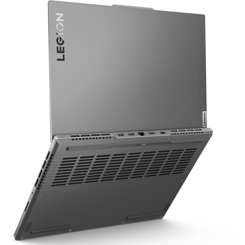Laptop Gaming LENOVO Legion Slim 5 16AHP9, AMD Ryzen 7 8845HS pana la 5.1GHz, 16" WQXGA, 32GB, SSD 1TB, NVIDIA GeForce RTX 4070 8GB, Free Dos, Luna Grey