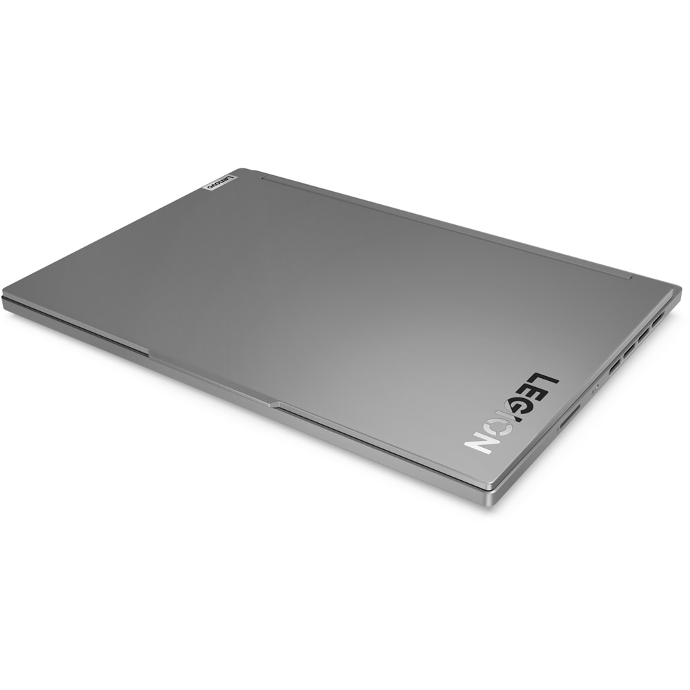 Laptop Gaming LENOVO Legion Slim 5 16AHP9, AMD Ryzen 7 8845HS pana la 5.1GHz, 16" WQXGA, 32GB, SSD 1TB, NVIDIA GeForce RTX 4070 8GB, Free Dos, Luna Grey