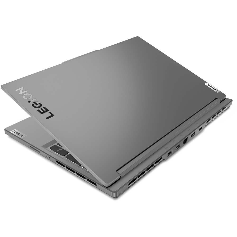 Laptop Gaming LENOVO Legion Slim 5 16AHP9, AMD Ryzen 7 8845HS pana la 5.1GHz, 16" WQXGA, 32GB, SSD 1TB, NVIDIA GeForce RTX 4070 8GB, Free Dos, Luna Grey