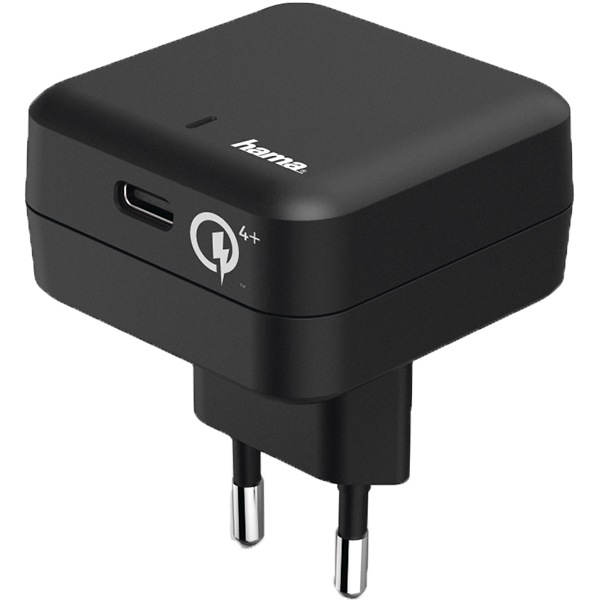Incarcator retea HAMA 178273, USB-C, Power Delivery (PD), negru