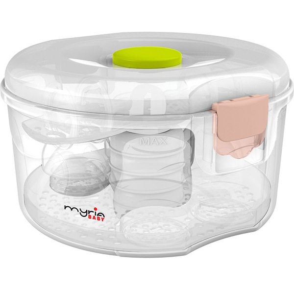 Sterilizator pentru microunde MYRIA MY5006, 0.2l, alb 