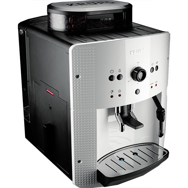 Espressor automat KRUPS Espresseria EA8105, 1.6l, 1450W, 15 bar, alb-negru