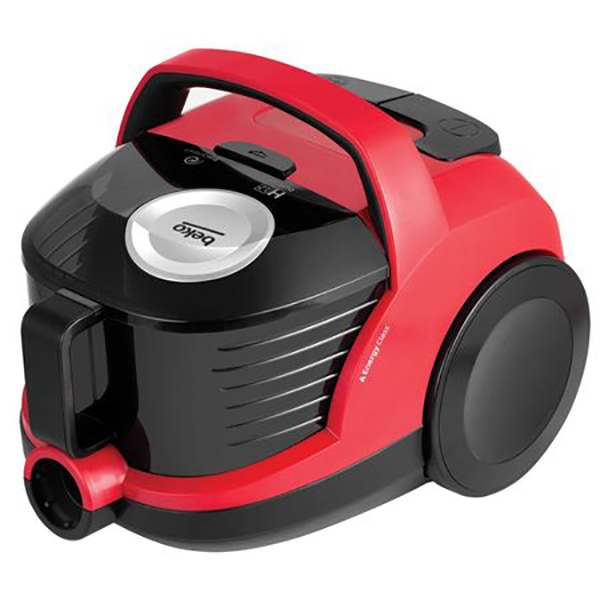 Aspirator fara sac BEKO VCO32801AR, 1.8l, 800W, 76dB, rosu-negru 