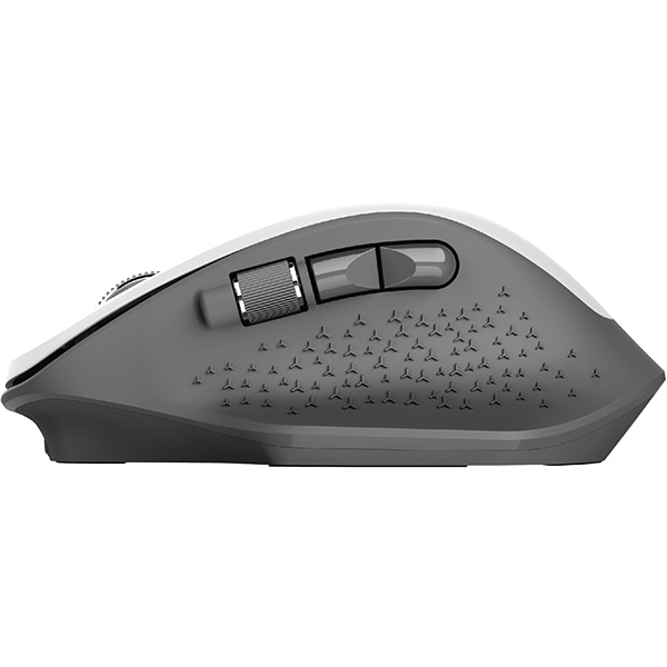 Mouse Wireless TRUST Ozaa, 2400 dpi, alb