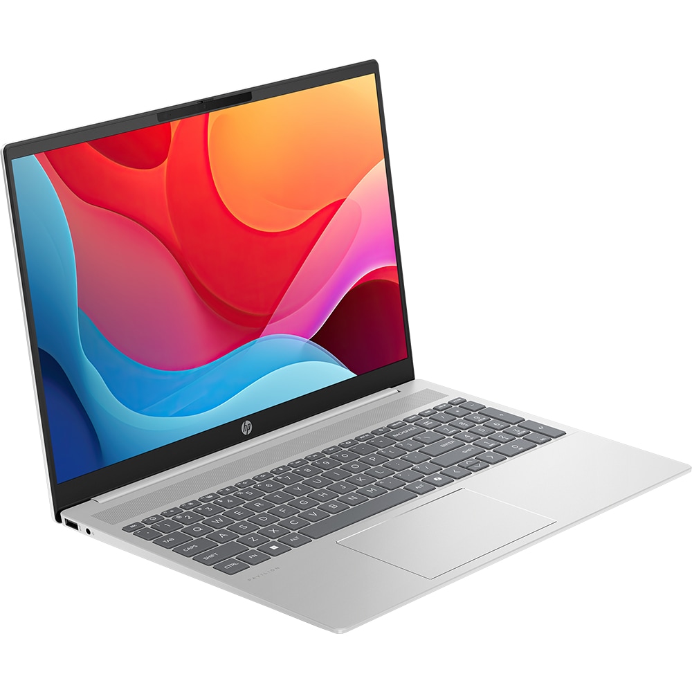 Laptop Gaming HP Pavilion 16-ag0004nn, AMD Ryzen 5 8540U pana la 4.9GHz, 16" 2K, 16GB, SSD 1TB, AMD Radeon 740M, Free Dos, gri deschis