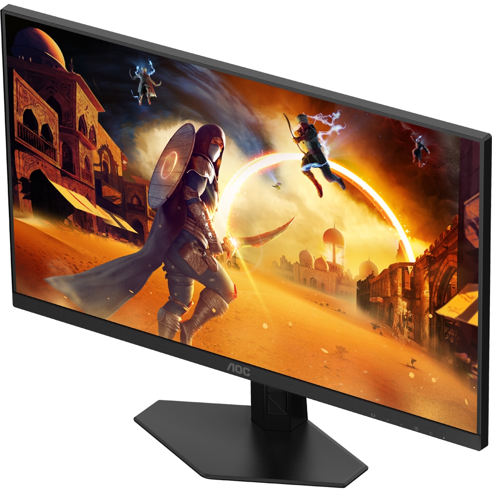 Monitor Gaming LED Fast IPS AOC 24G4XE, 23.8", Full HD, 180Hz, HDR10, Boxe, negru