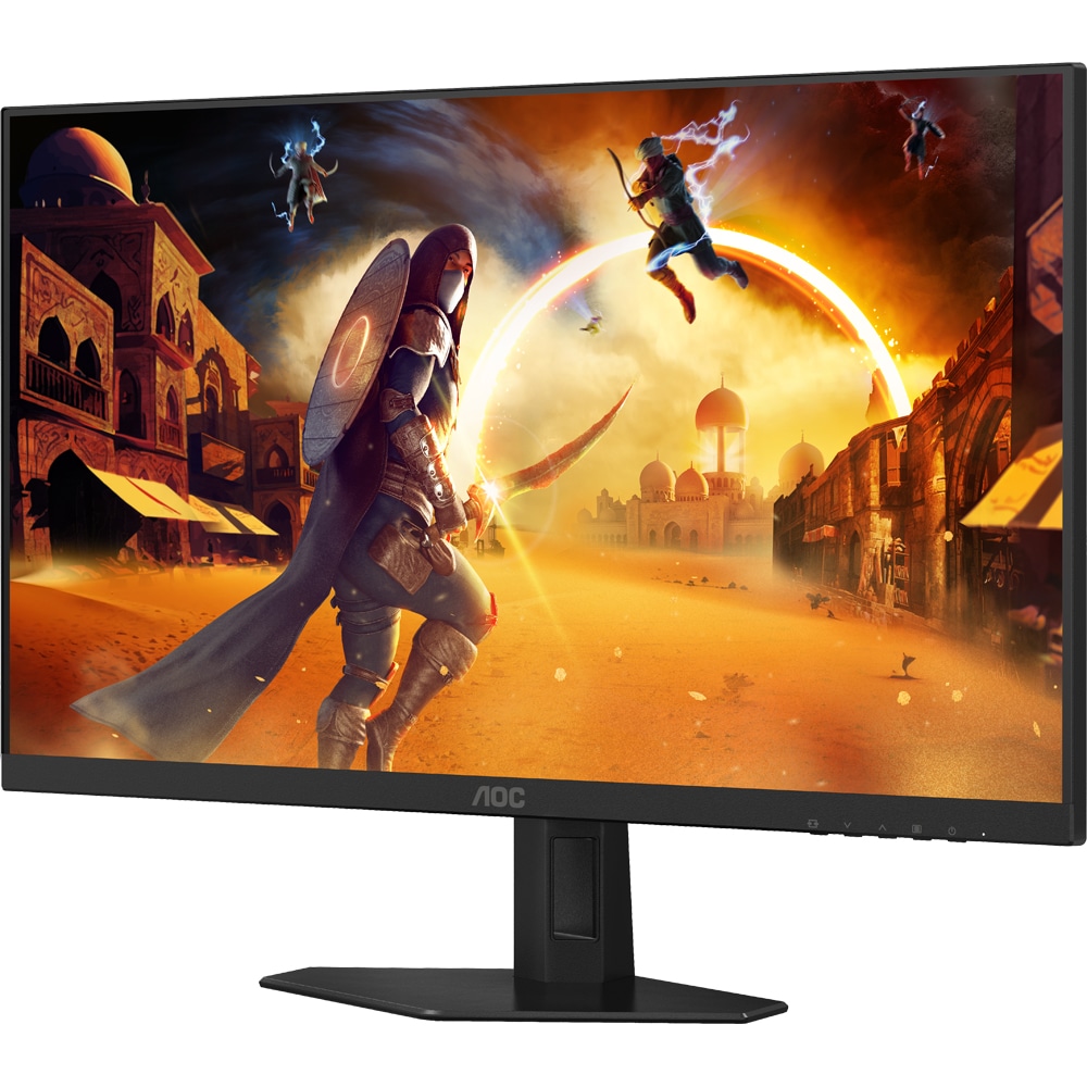 Monitor Gaming LED Fast IPS AOC 24G4XE, 23.8", Full HD, 180Hz, HDR10, Boxe, negru
