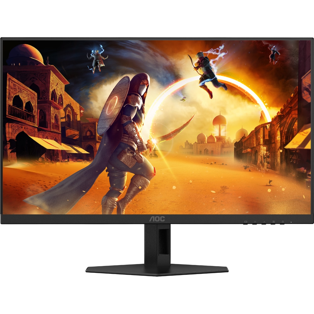 Monitor Gaming LED Fast IPS AOC 24G4XE, 23.8", Full HD, 180Hz, HDR10, Boxe, negru