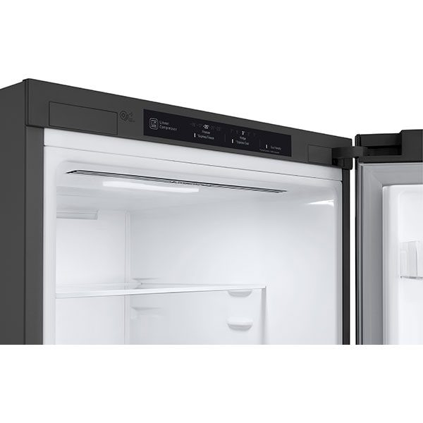 Combina frigorifica LG GBB62PZJZN, No Frost, 384 l, H 203 cm, Clasa E, argintiu