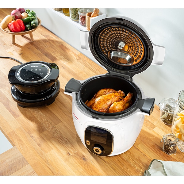 Accesoriu pentru prajit TEFAL Extra Crisp EY150830, argintiu-negru