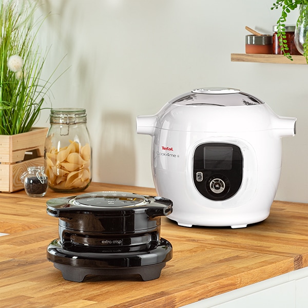 Accesoriu pentru prajit TEFAL Extra Crisp EY150830, argintiu-negru