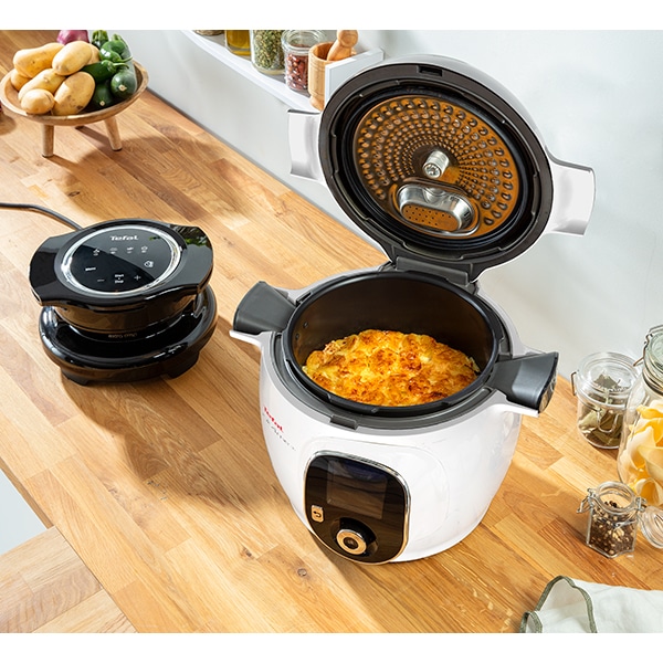 Accesoriu pentru prajit TEFAL Extra Crisp EY150830, argintiu-negru