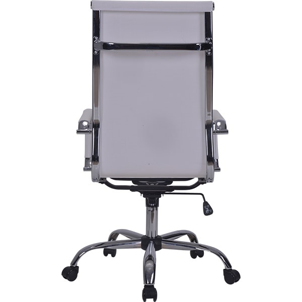 Scaun birou operational MYRIA 3503WH, plasa, alb