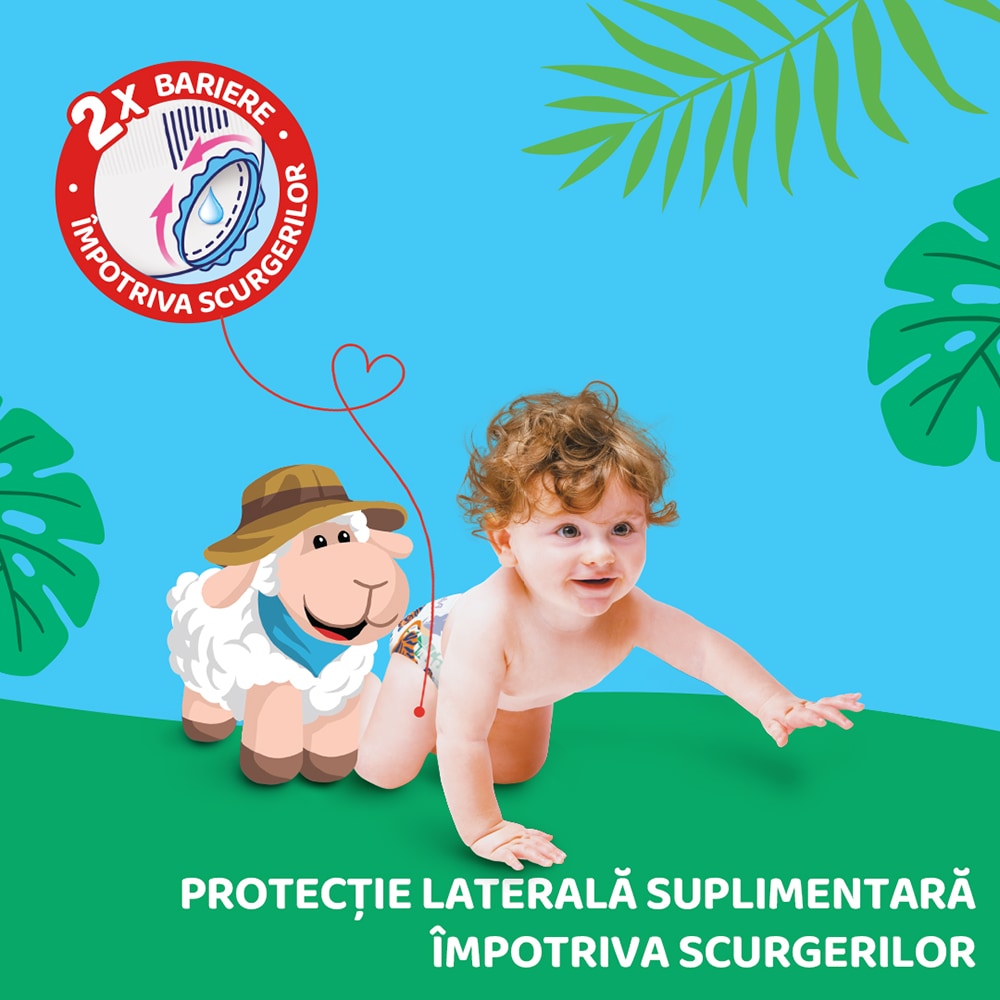 Scutece chilotel PUFIES Fashion&Nature Junior nr 5, Unisex, 12-17 kg, 120buc