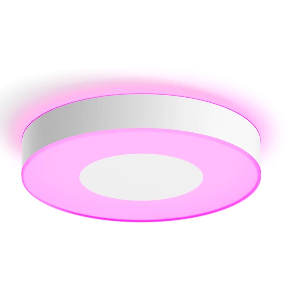 Plafoniera LED smart PHILIPS HUE Xamento, 52.5W, 3700lm, IP44, alb