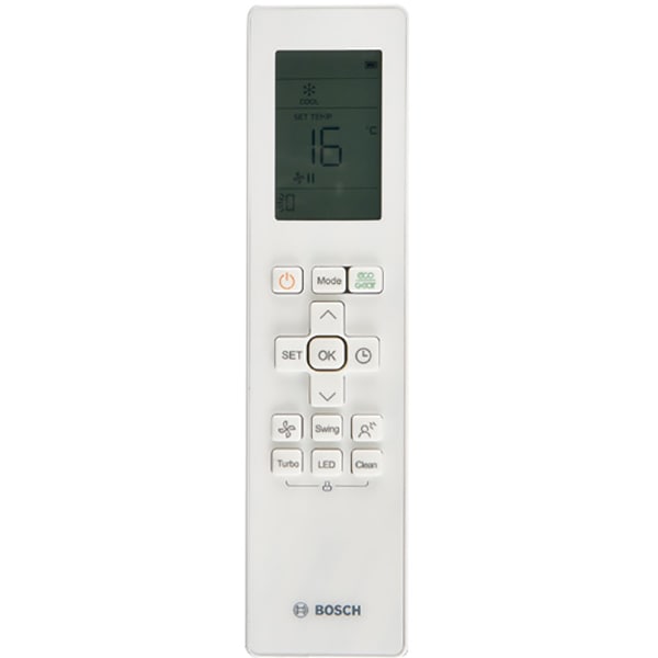 Aer conditionat BOSCH Climate 3000i, 12000 BTU, A++/A+, Wi-Fi, Functie Incalzire, Inverter, Afisaj, alb