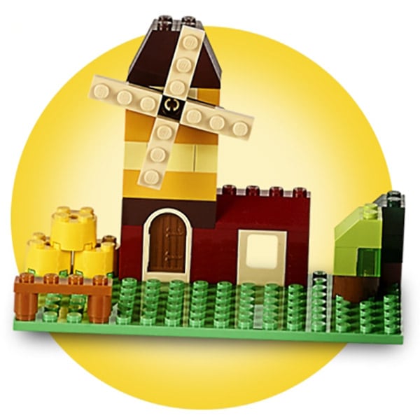 LEGO Classic: Cutie medie de constructie creativa 10696, 4 ani+, 484 piese