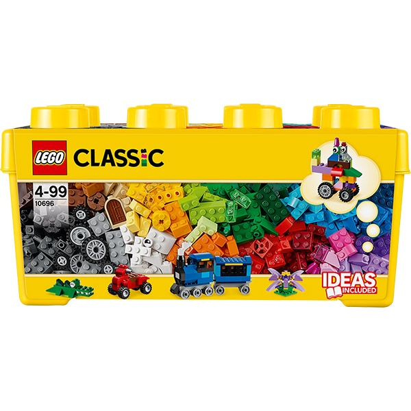 LEGO Classic: Cutie medie de constructie creativa 10696, 4 ani+, 484 piese