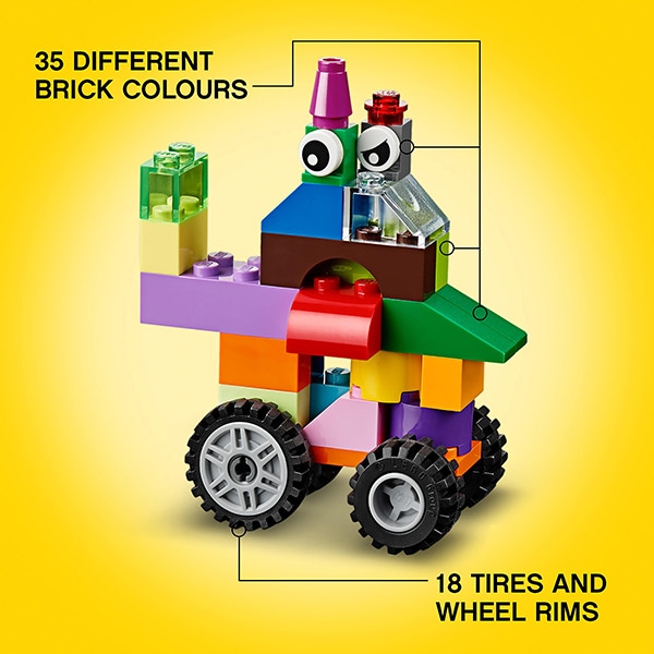 LEGO Classic: Cutie medie de constructie creativa 10696, 4 ani+, 484 piese