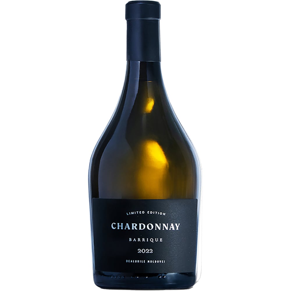 Vin alb sec Strunga Chardonnay Barrique, 0.75L