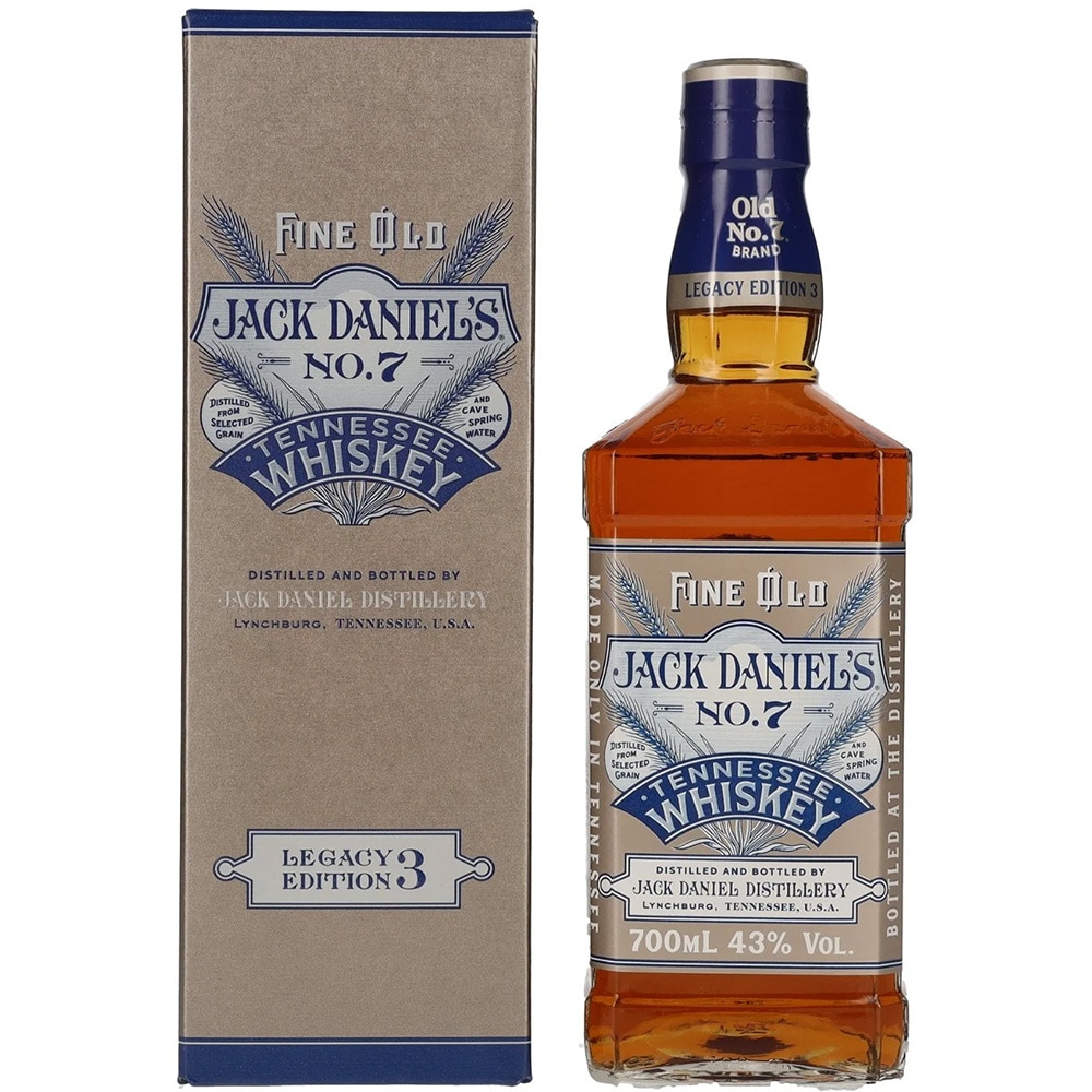 Whisky Jack Daniel's Sm No.3 Grey Design, 0.7L
