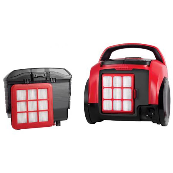Aspirator fara sac BEKO VCO32801AR, 1.8l, 800W, 76dB, rosu-negru 