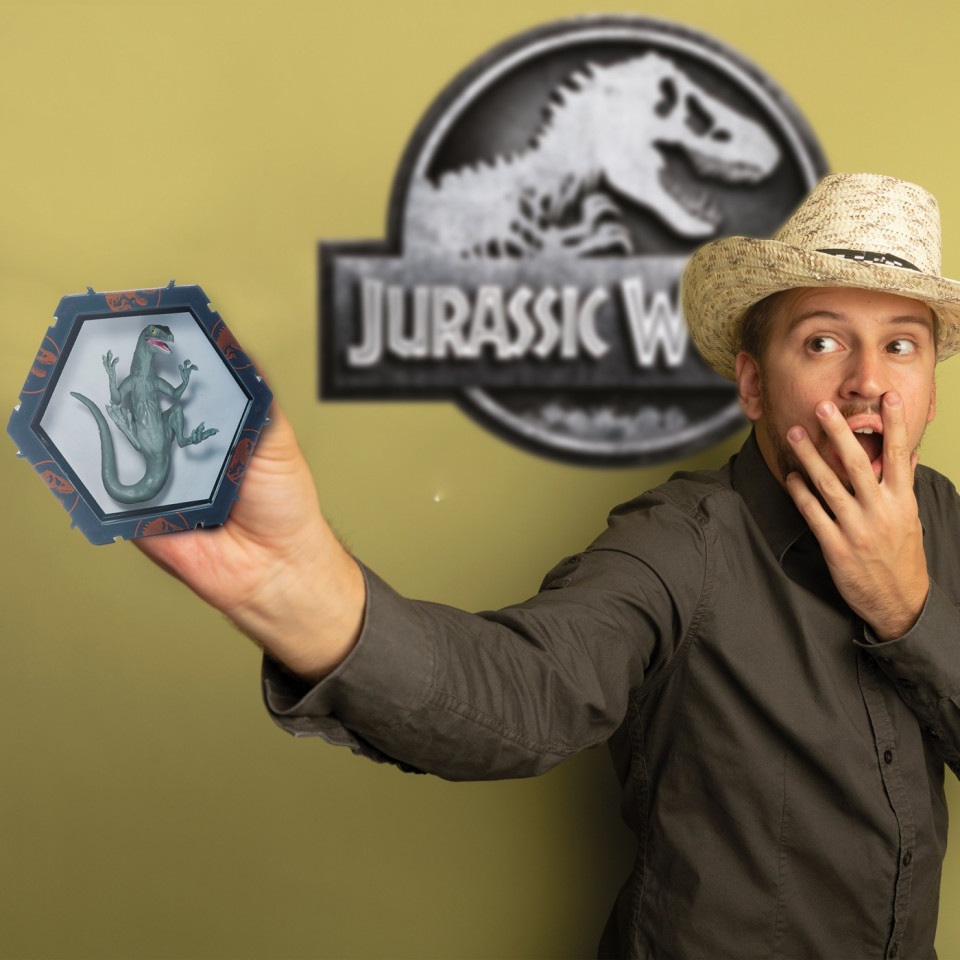 Wow Pods - Dino Blue Si Cu Efecte Sonore