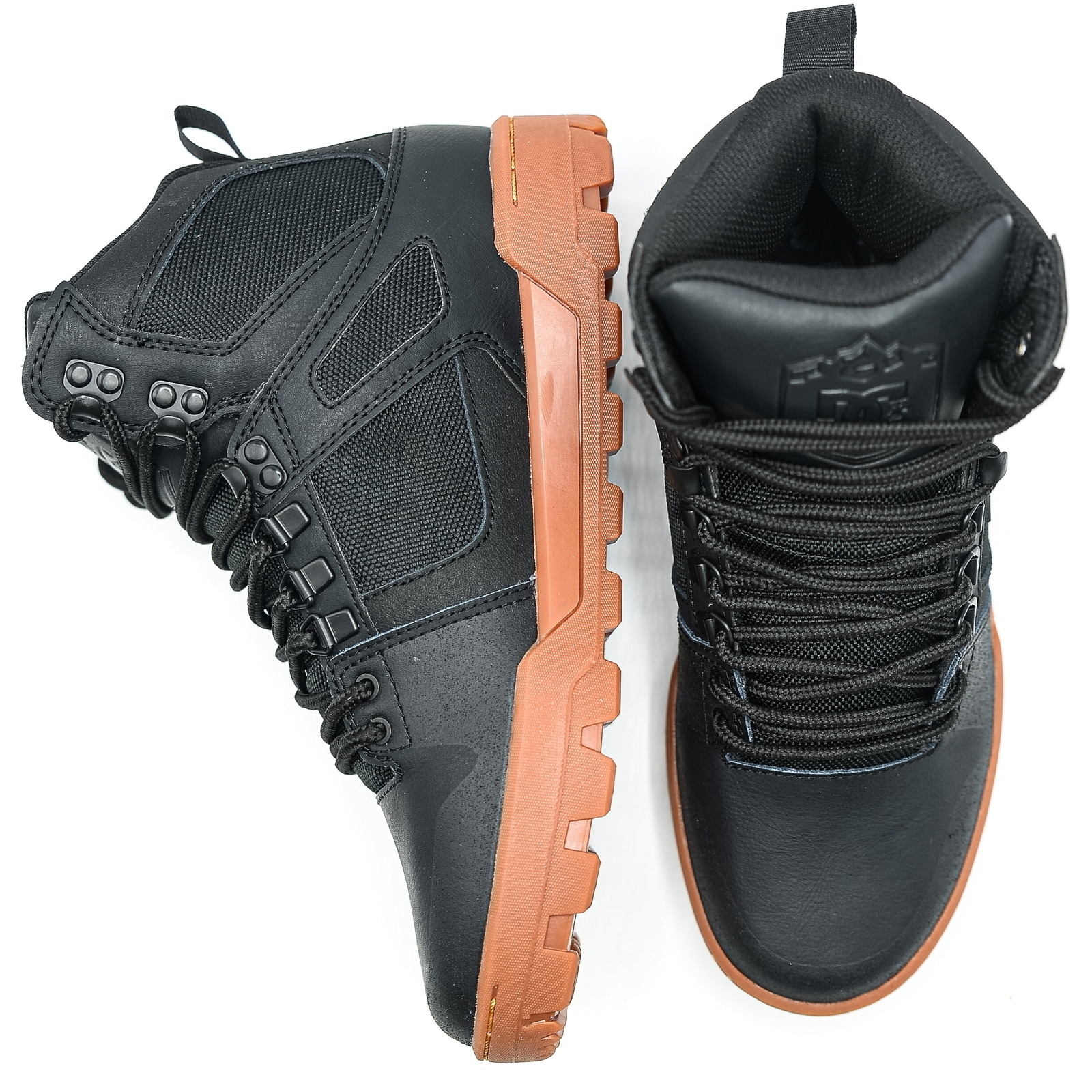 Ghete barbati DC Shoes Pure High-Top Water-Resistant, Negru, 40.5