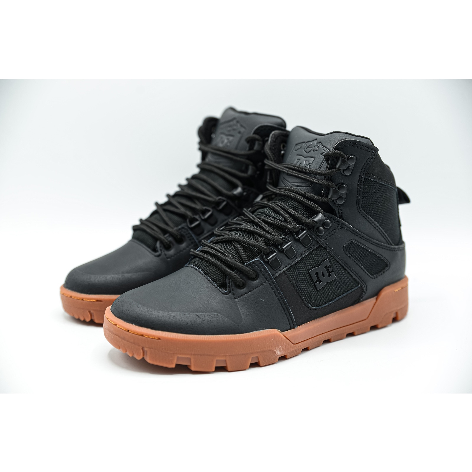 Ghete barbati DC Shoes Pure High-Top Water-Resistant, Negru, 40.5