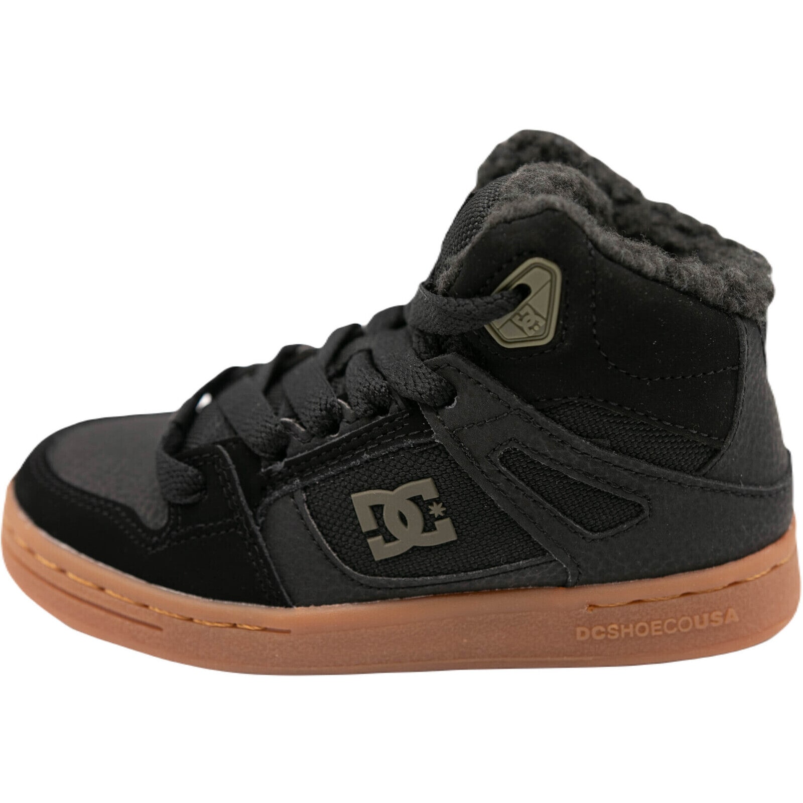 Ghete copii DC Shoes Pure High Top Wnt, Negru, 30.5